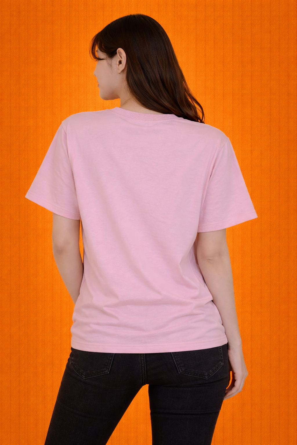 Blossom Heart | Pink Graphic Overshized T-shirt | Women