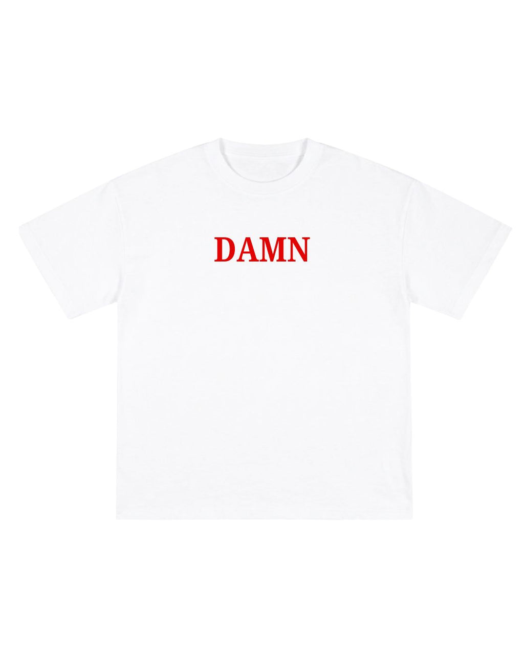DAMN Graphic Oversized Tee