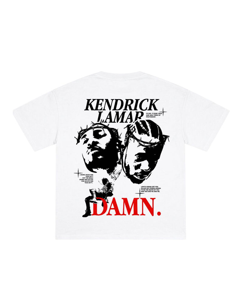 DAMN Graphic Oversized Tee