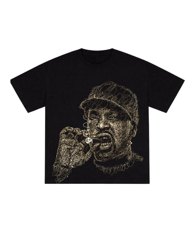 Scribble Art Portrait | Oversized Tee
