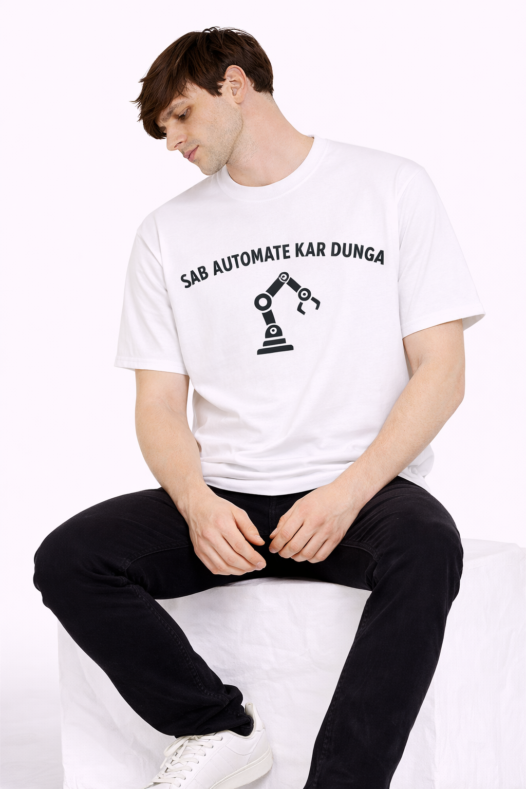 Sab Automate Kardunga | Oversized T-shirt