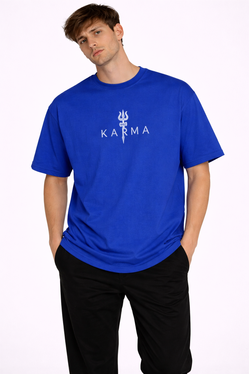Karma Trident | Oversized T-shirt