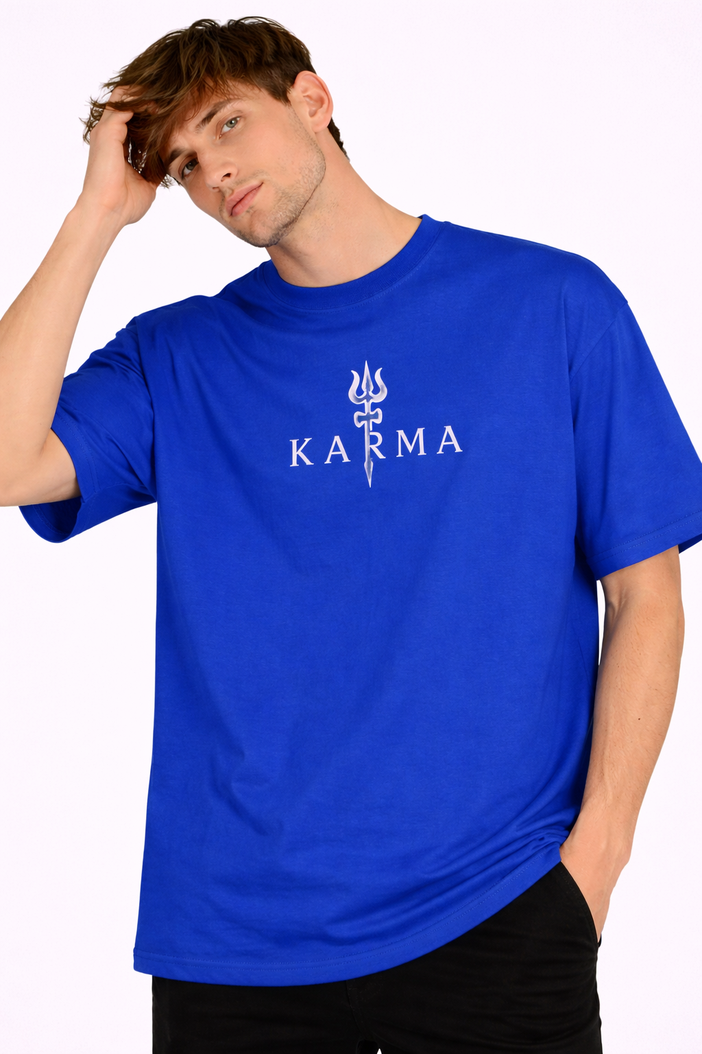 Karma Trident | Oversized T-shirt