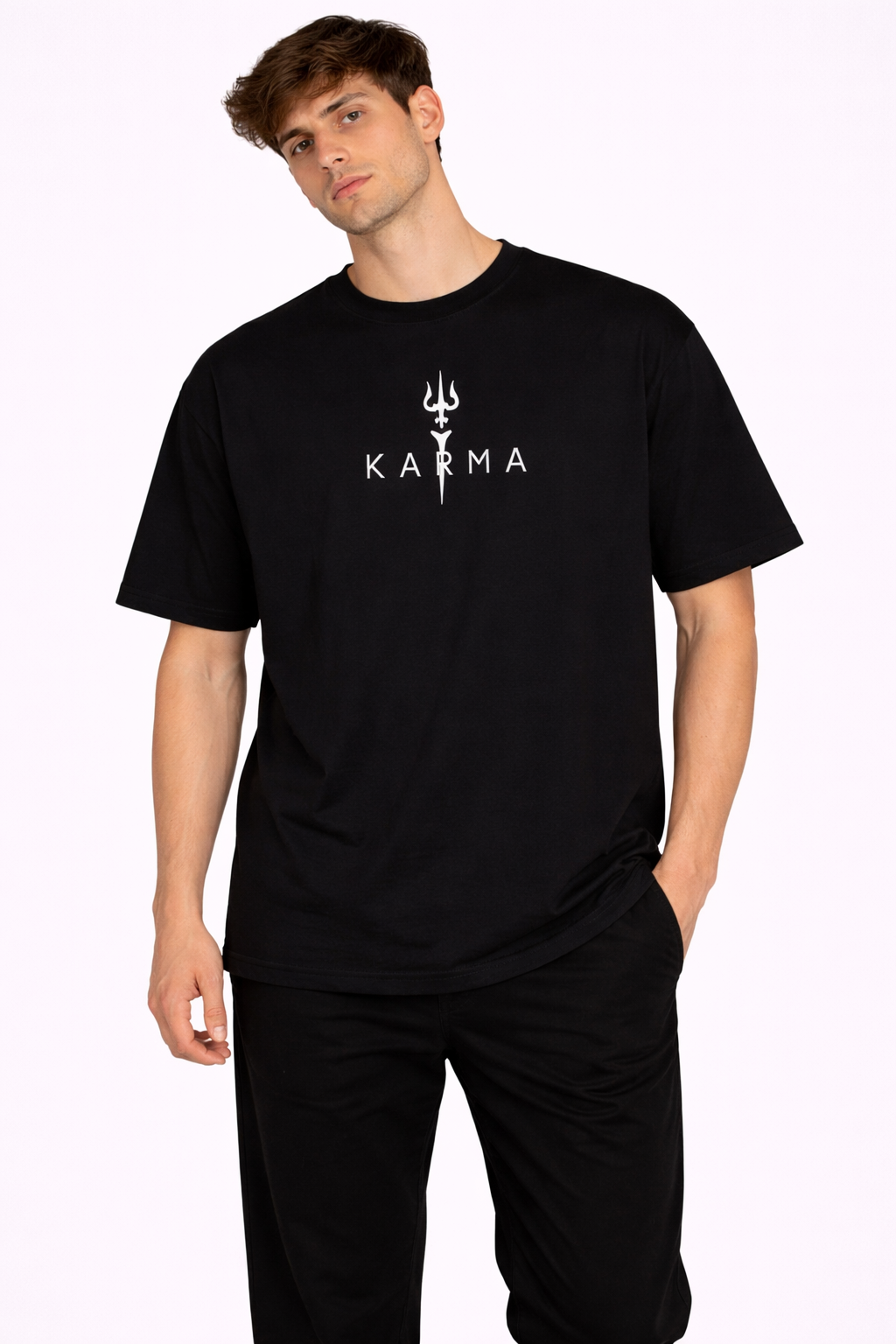 Karma Trident | Oversized T-shirt