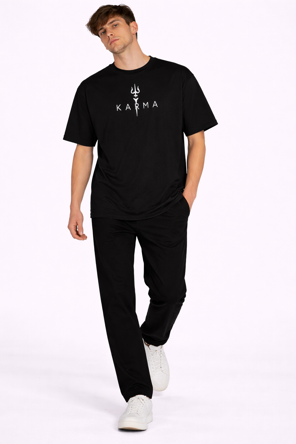 Karma Trident | Oversized T-shirt
