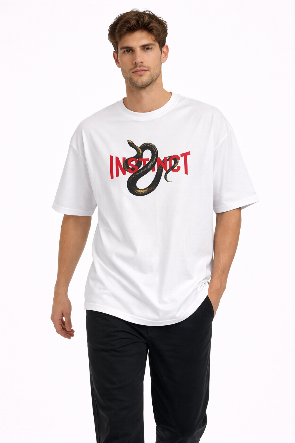Instinct Snake | Oversized T-Shirt