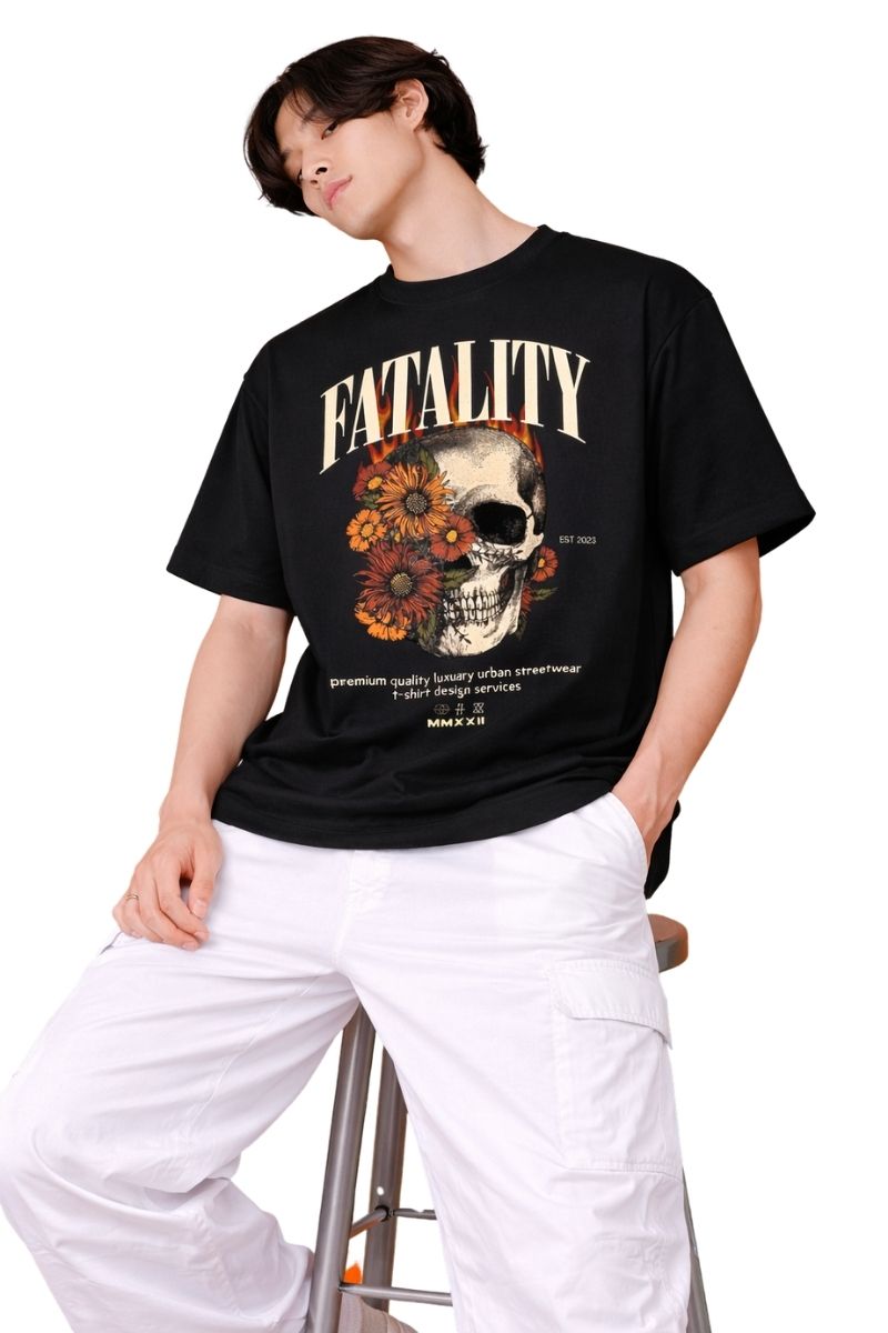 Fatality Skull | Oversized T-Shirt