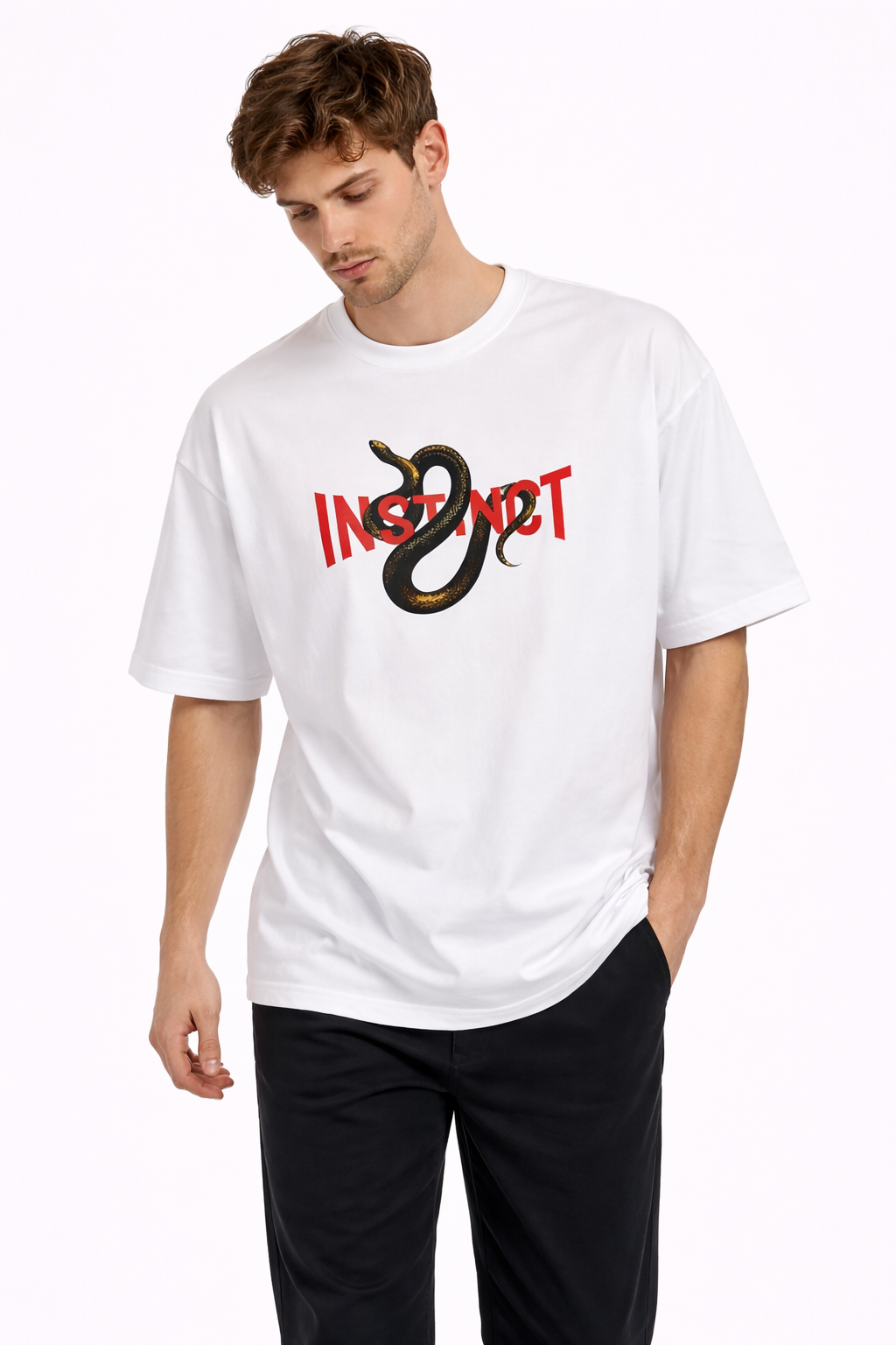 Instinct Snake | Oversized T-Shirt