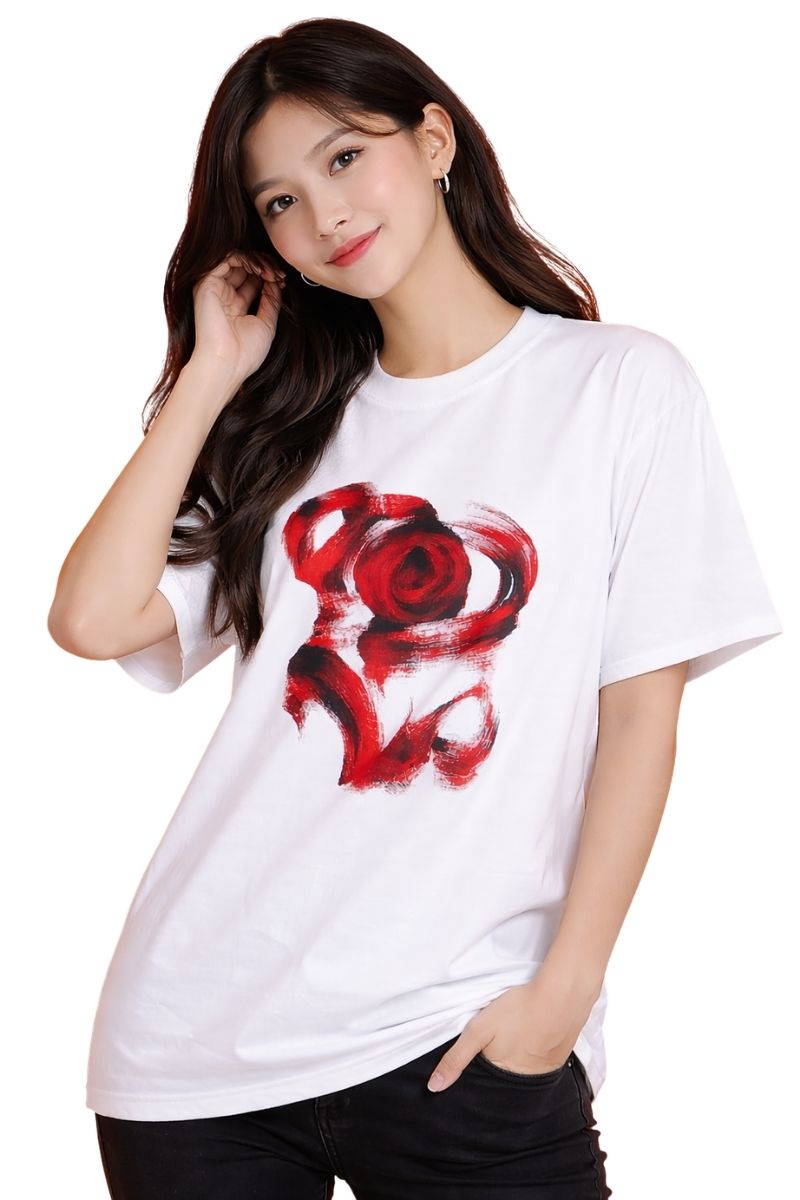 Abstract Love | Oversized T-Shirt