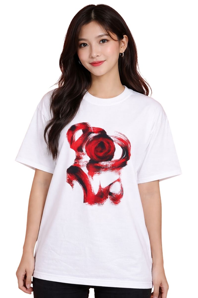 Abstract Love | Oversized T-Shirt