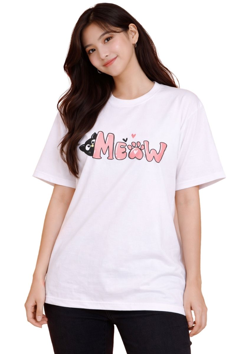 Meow Cat | Oversized T-Shirt