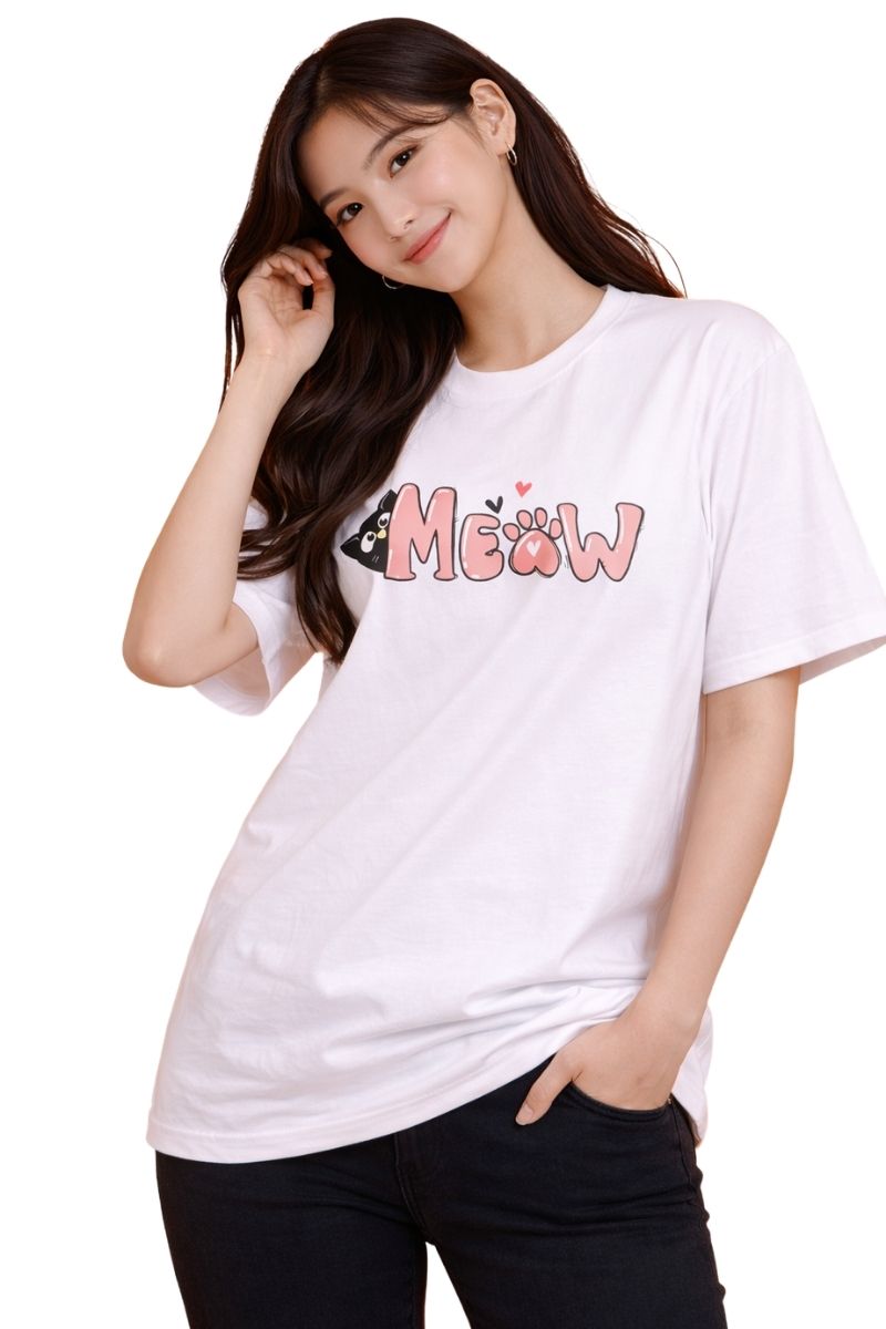 Meow Cat | Oversized T-Shirt