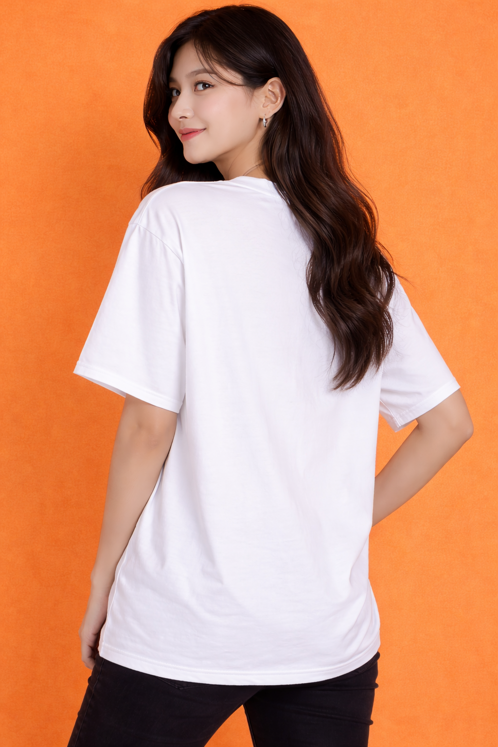 Retro Flower | Graphic Print | Oversized T-Shirt | Women