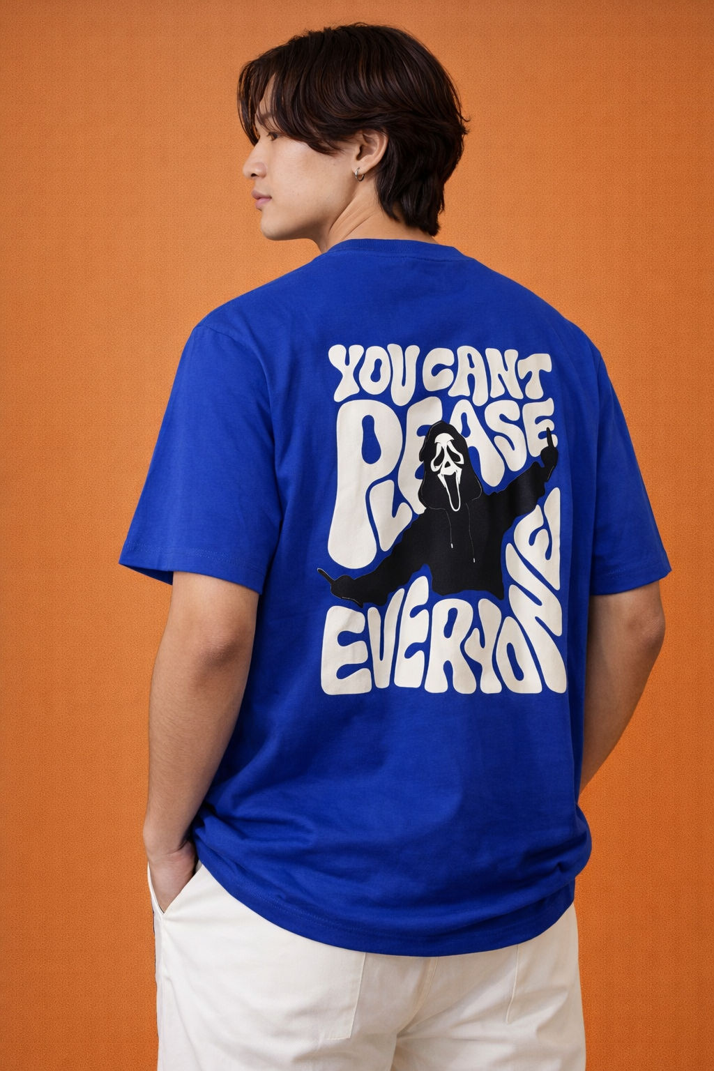 You Can’t Please Everyone | Oversized Back Print T-Shirt | Men