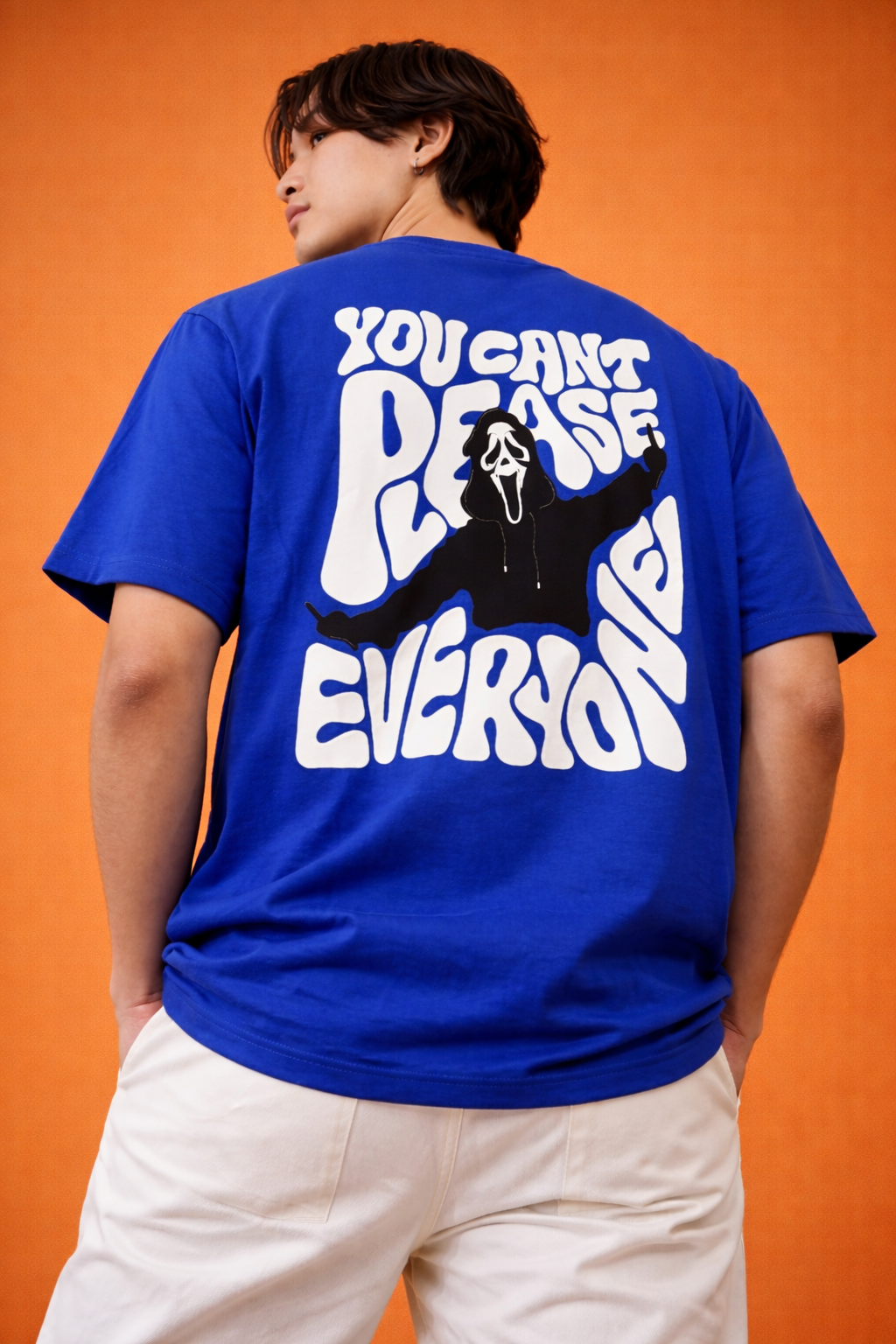 You Can’t Please Everyone | Oversized Back Print T-Shirt | Men