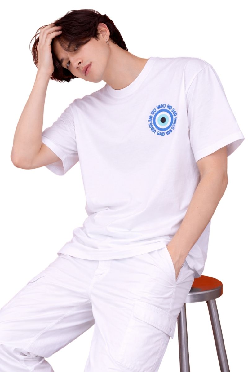 Blue Evil Eye | Oversized T-Shirt