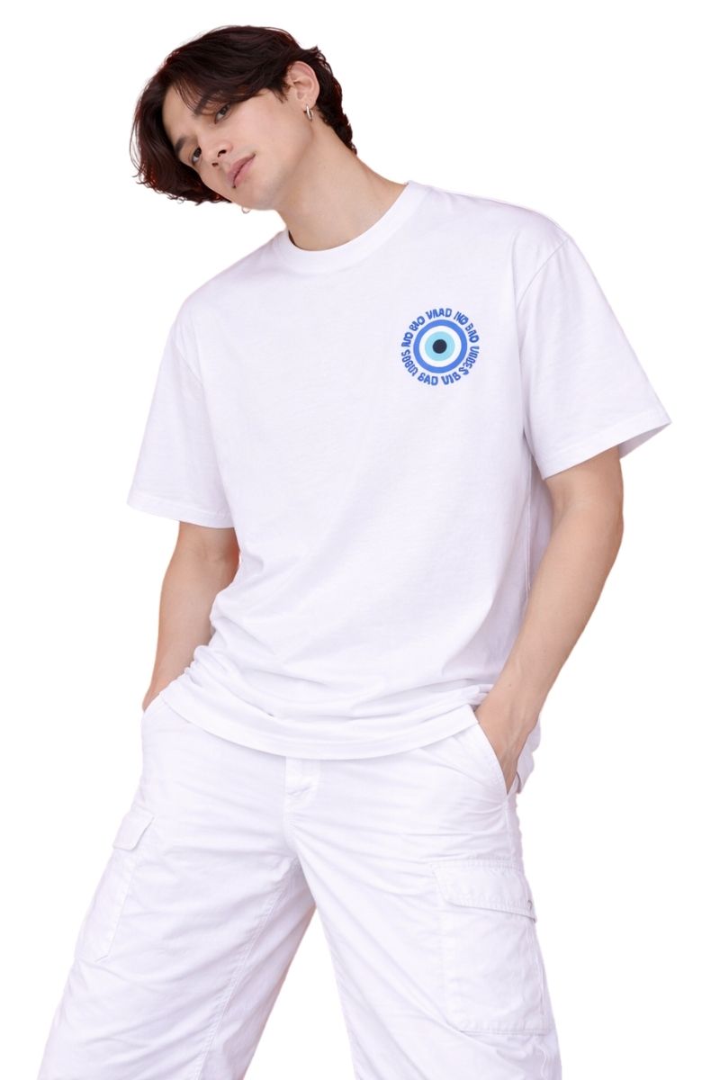 Blue Evil Eye | Oversized T-Shirt