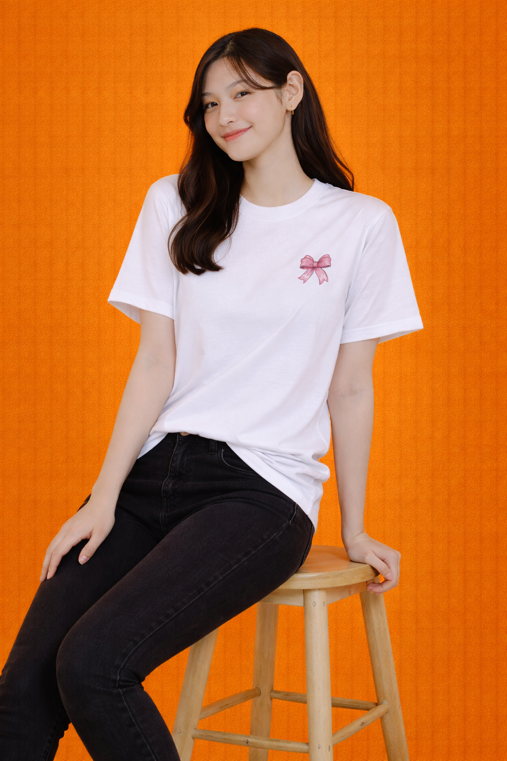 Lucky Girl Aesthetic Graphic Tee | Oversized T-shirt | Women