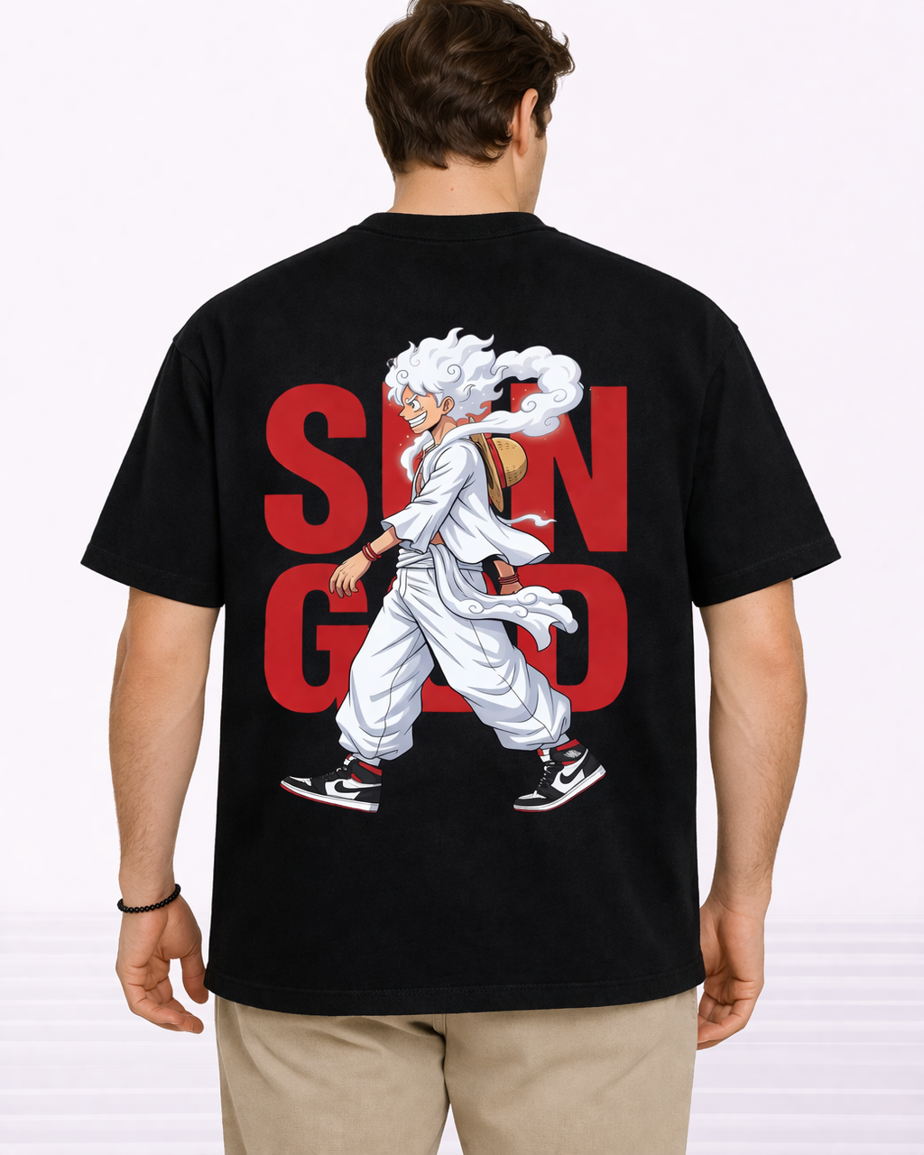 Sun God Anime |Oversized T-shirt