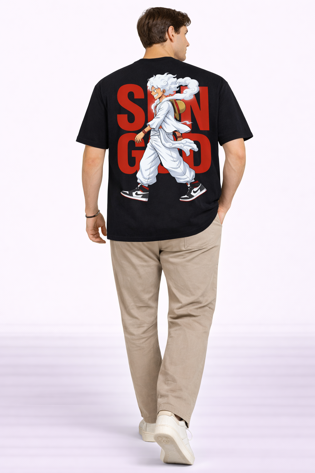 Sun God Anime |Oversized T-shirt