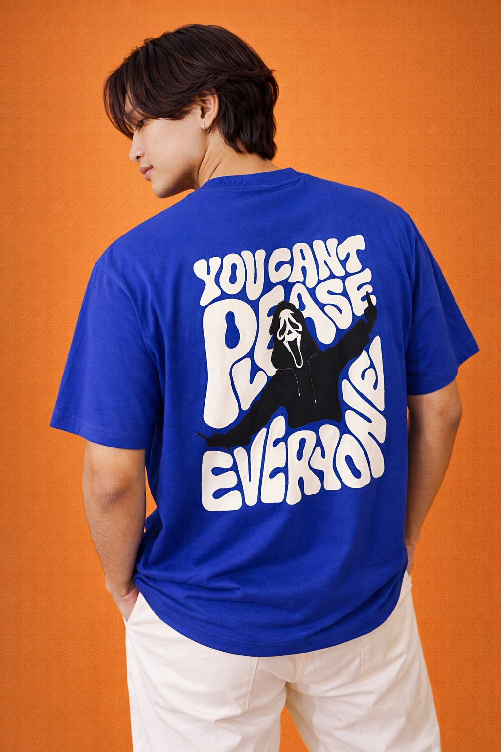 You Can’t Please Everyone | Oversized Back Print T-Shirt | Men