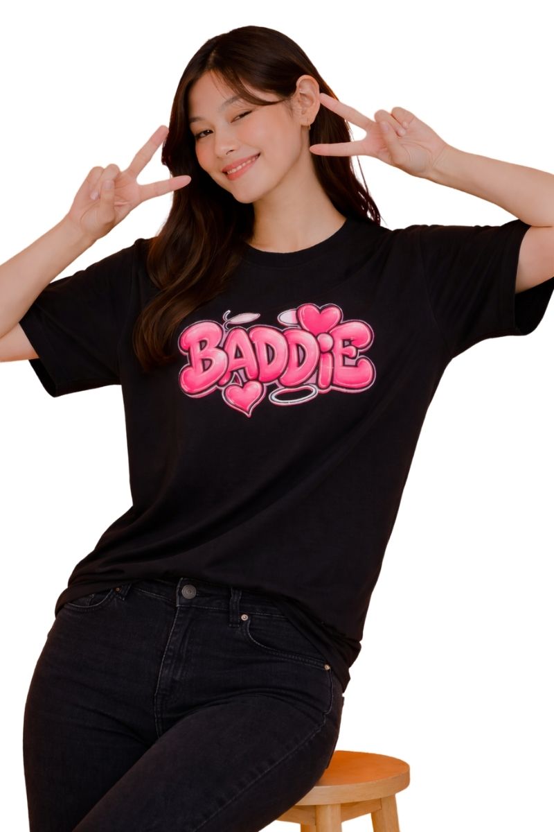 Baddie Heart | Oversized T-Shirt